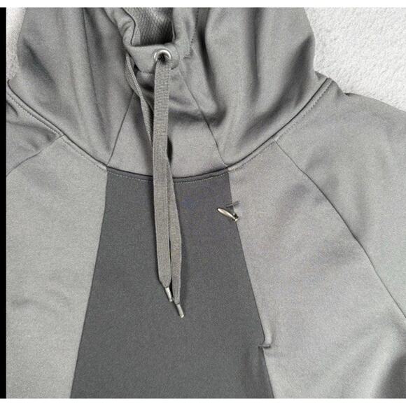 Nike Dry Academy Pro Pullover Hoodie Women's Medium CT7557 Gray Black Dri-FIT - Picture 2 of 8